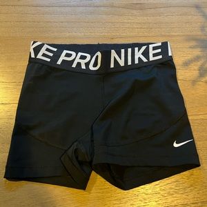 Nike pro athletic shorts